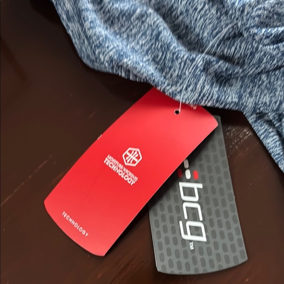 BCG Blue Short Sleeve T-Shirt Casual Comfort - Picture 2 of 2